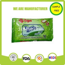 Customized single pack refresh wet towel restaurant,hotel wet towel,refresh towel