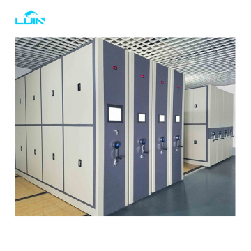 Metallic Mobile File Cabinet Rack System