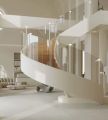 Modern Round Curved Staircase