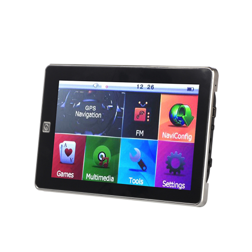 Super fast mediatek gps navigator 7" gps navigator with av output bluetooth navigator generator