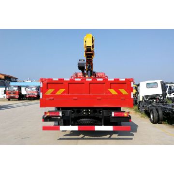 Elevador de pluma de 8T montado en camión Dongfeng nuevo