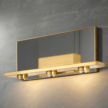 Modern Luxury Copper LED Mirror Cabinet Lamps - Top Grade LED Front Mirror Lamp