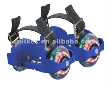 led flash roller skate