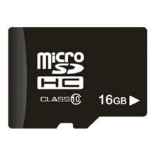 CE/RoHS/FCC 16GB Class10 Memory microSD Card