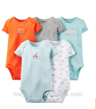 hot sales newborn baby bodysuit and infant baby onesie with short or long sleeve