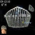 Rhinestone wholesale beauty king and queen crowns