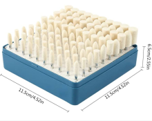 PEX Multiple Size Shank 3.0mm Wool Polishing Tools - Felt Wheel & Grinding Head