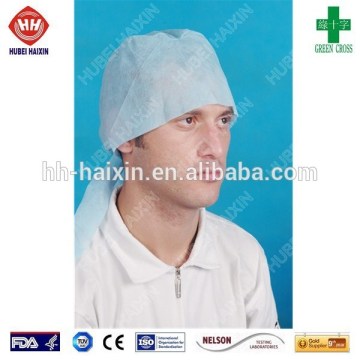 Nonwoven surgical caps disposable