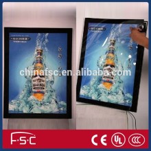 led advertising showcase magnetic light box