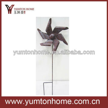 metal yard decoration pinwheel