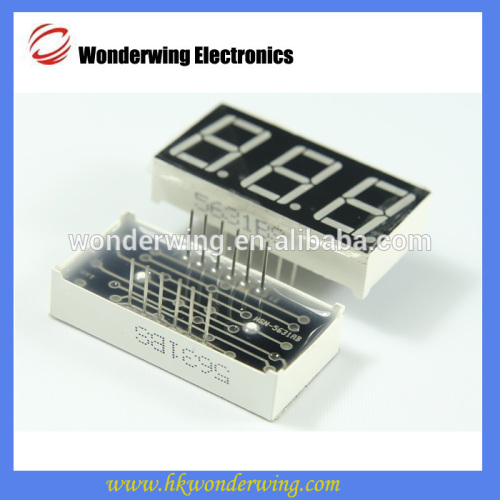 3 digits 7-Segment digital LED display tube digital number display