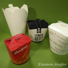 Round Base Pasta Container/Noodle Box Disposable