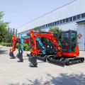 Mini Small Micro Crawler Bagger Digger Excavadores Máquina