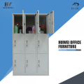 Nine door steel parcel locker almirah