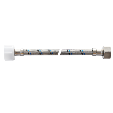 conector de torneira tricotando tubo de mangueira trançado de aço inoxidável