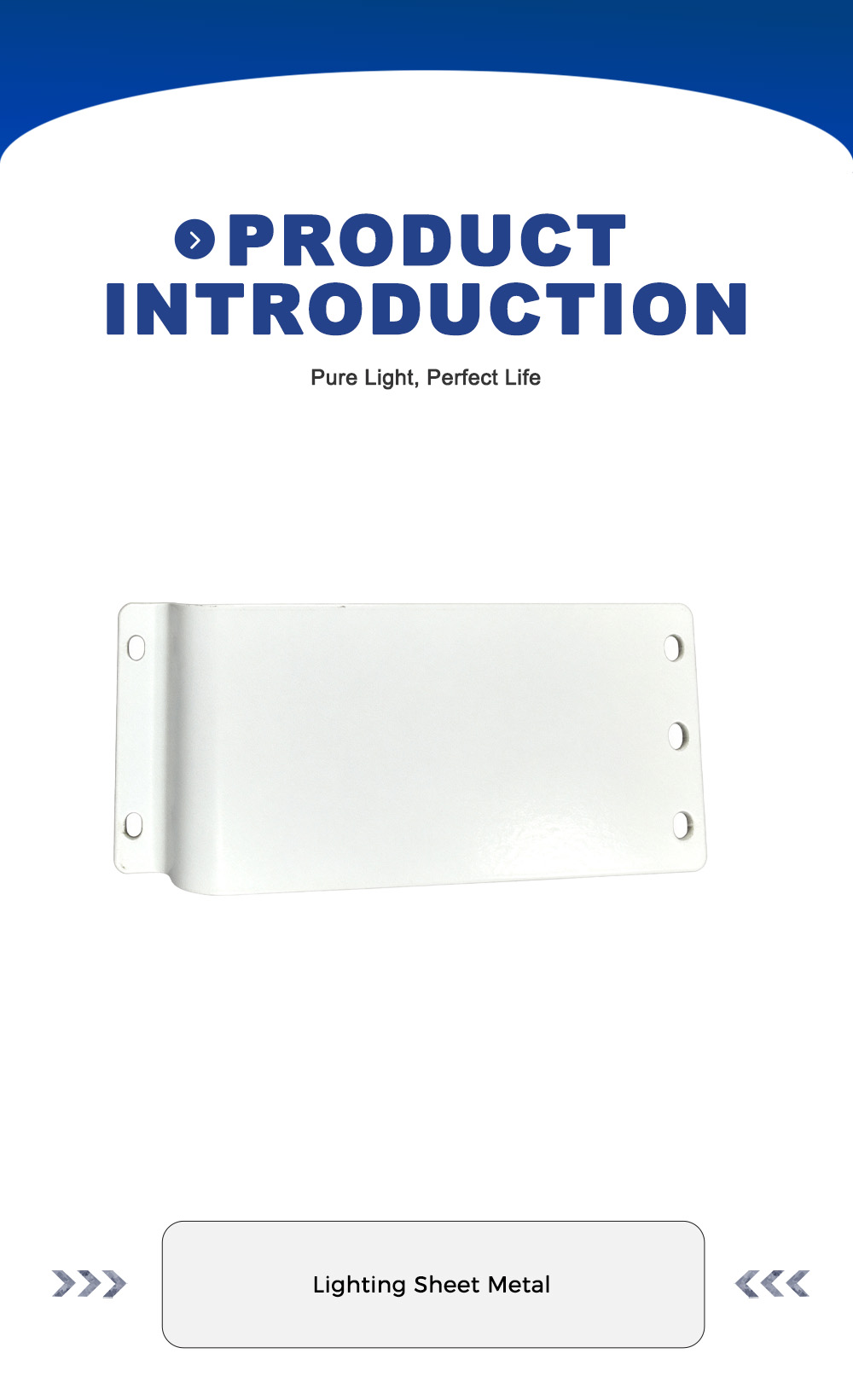 Giá đỡ kết nối kim loại màu trắng x White Metal Connecting Bracket x