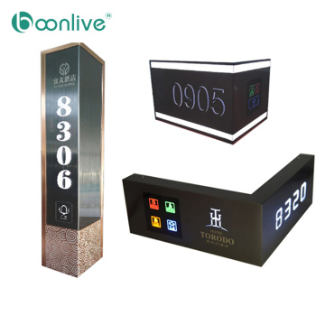 3D Design Hotel Digital Number Number Plate