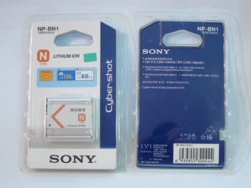 GENUINE Sony CYBER-SHOT NP-BN1 Rechargeable Digital Camera Battery NEW