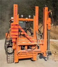 Wheel hydraulic drilling All-in-one machine