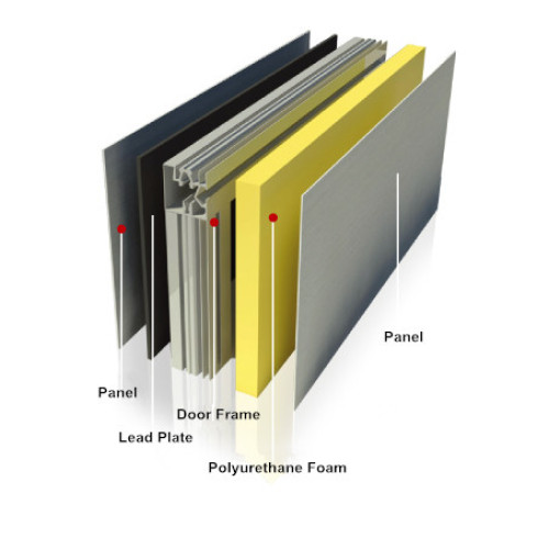 Hermetic Doors with Vibrant Proof Sealings for Hospitals