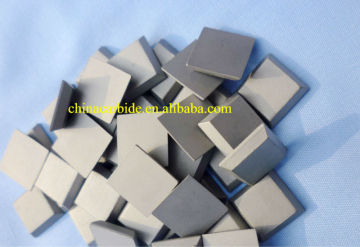 Carbide Square Tips/carbide brazed tips NANCHANG