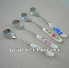 High quality ceramic coffe spoon