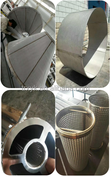 stainless steel wire mesh sintered filter tube