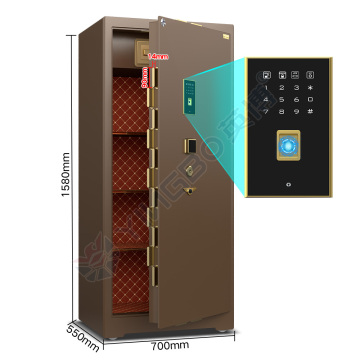 fingerprint lock&digital code security large safe box