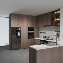 Sleek Integrated Kitchen Set