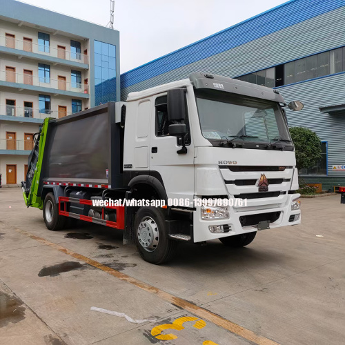 SINOTRUCK HOWO 12 tons/16CBM Compactor Garbage Truck