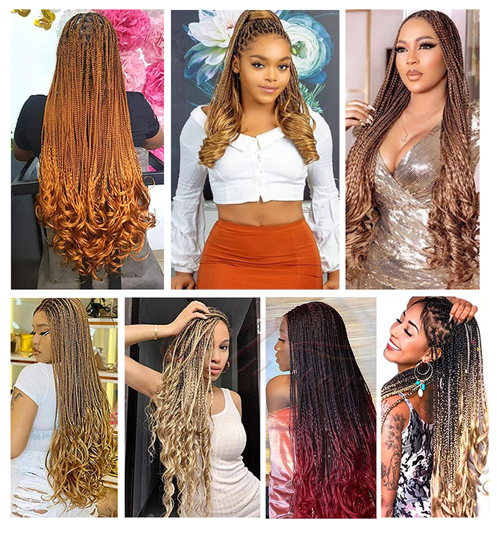 Synthetic French Curl Braiding Hair 150g wavy braiding hair curly braids attachment hair extensions