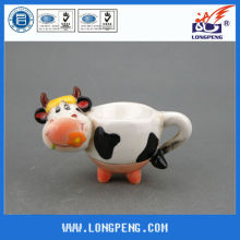 Milk Cow Easter Ceramic Egg Holder