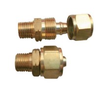 Forged Brass Coupling With Union And Male Thread?