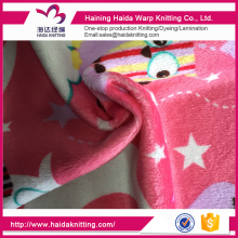 Friendly Material tricot brushed fabric