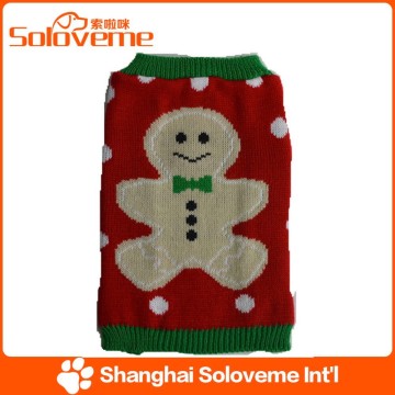 Christmas pet dog ginger man sweater