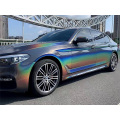 Rainbow Laser Silber Auto Wrap Vinyl