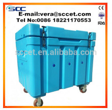 Roto Molding dry ice container flexible dry ice storage and deliver