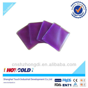 Reusable hot cold gel pack / reusable gel cold pack / ice pack