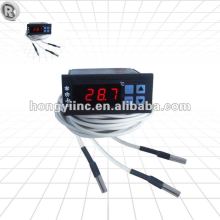 C1207/Square beer wine temperature controller with thermowell.