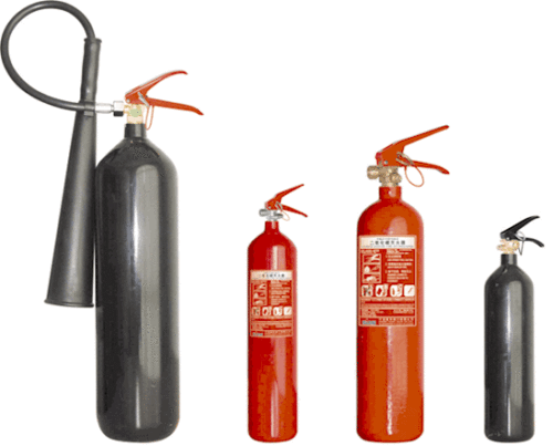 CO2 fire extinguisher