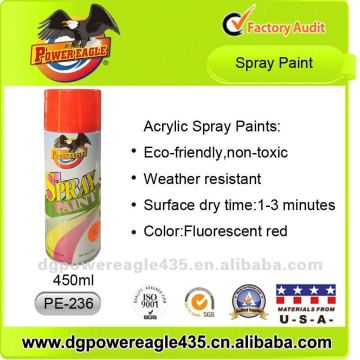 PE Anti Uv Spray Paint Coating Aerosol