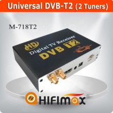 Hifimax set top box dvb-t2 Car mobile HD Digital TV DVB-T2 Receiver For Russia and Thailand car dvb-t2
