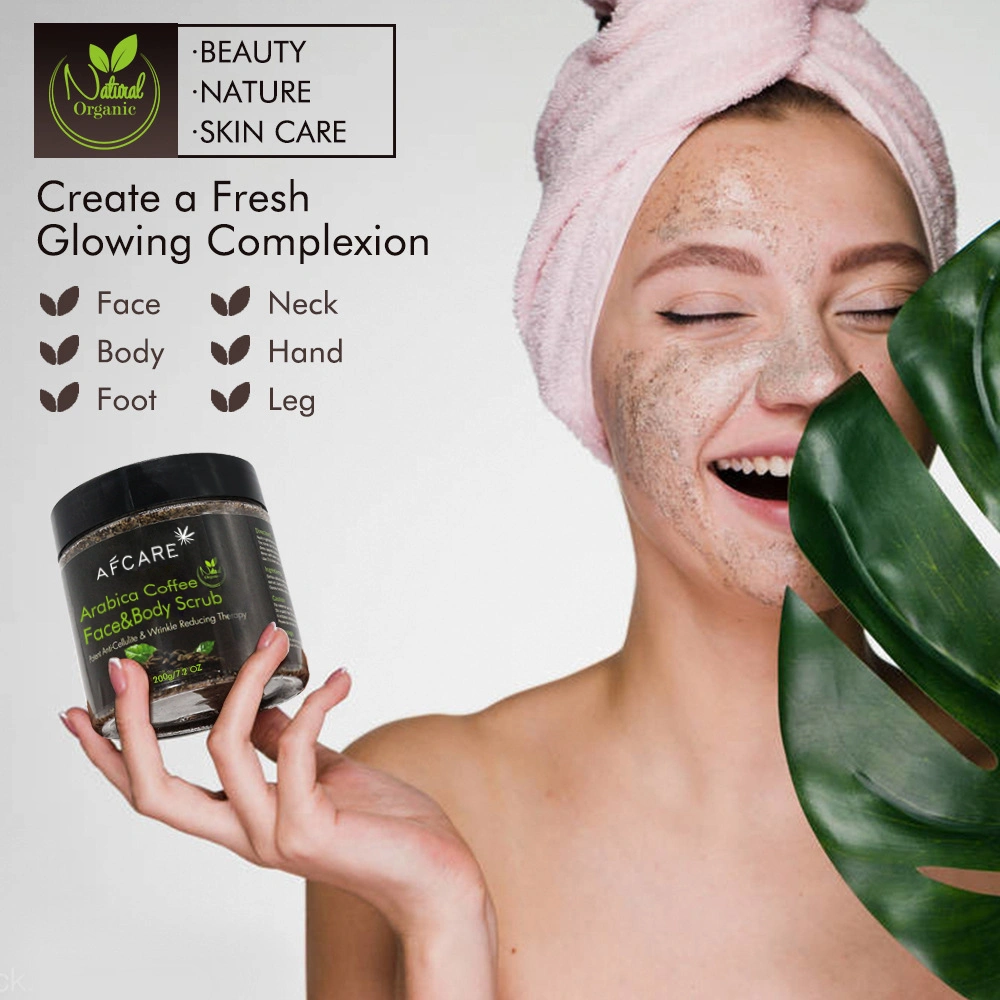 Face Exfoliate Skincare Coffee Scrub Deep Cleansing Exfolia Gel