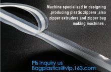 open end pe plastic press lok zipper, vacuum packing bags press lok zipper, PP zipper with slider, press loc zipper, lock zipper