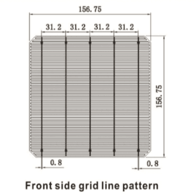 JA i Longi Mono Solar Cell