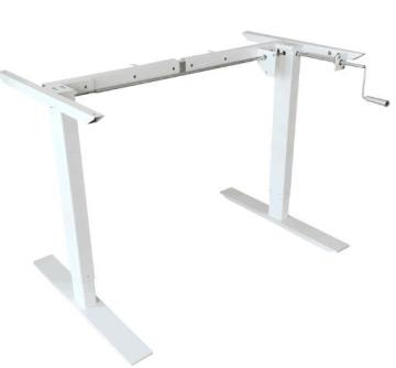 Hand crank lifting Meeting desk leg