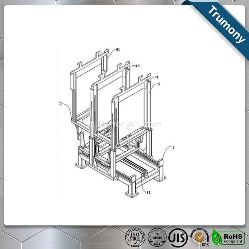 1070 H18 Katody z blachy aluminiowej elektrolizowanej cynkiem