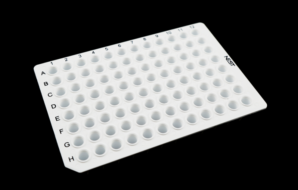 96-Well 0.2ml No Skirt لوحات PCR