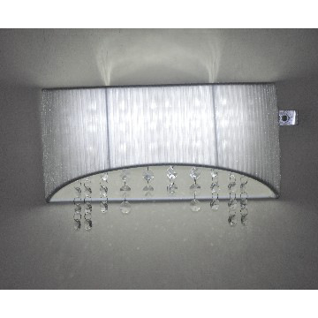 Classical candle white modern indoor designer wall lights uk