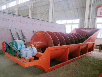 Spiral Roller Stone Washer For Mining Process